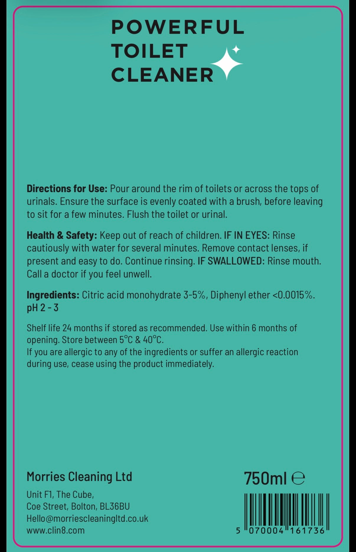 Clin8 Toilet Cleaner