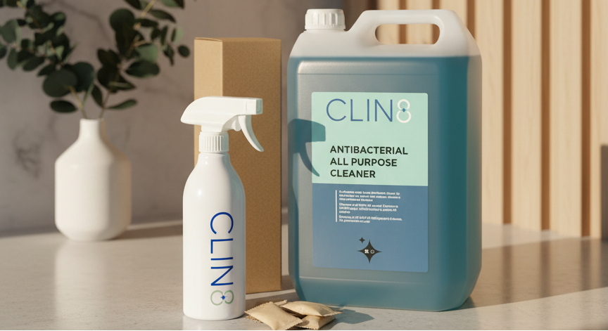 Professional Clean, Effortless Results - CLIN8 Banner